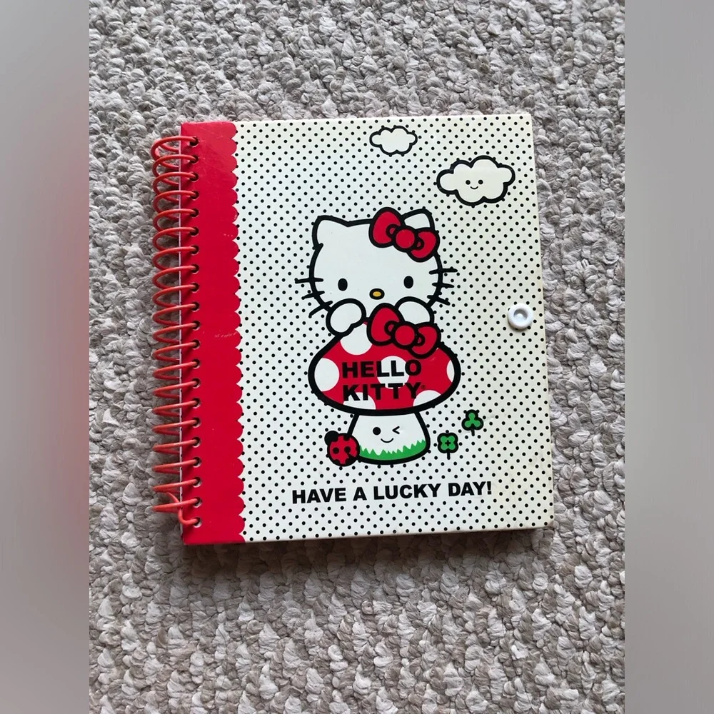 Hello Kitty Sanrio Spiral NoteBook Journal Address-book